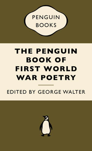 Cover art for Penguin Book WWI Poetry
