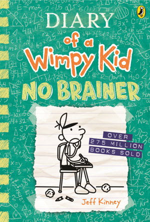 Cover art for No Brainer: Diary of a Wimpy Kid (18)