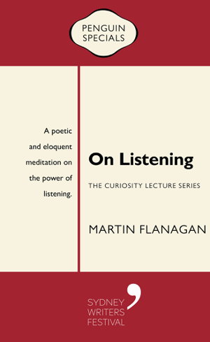 Cover art for On Listening