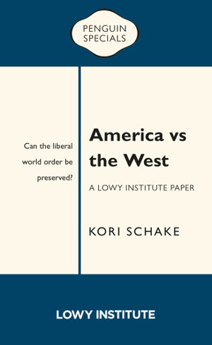 Cover art for America vs the West