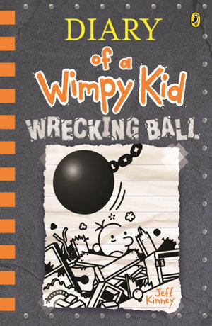 Cover art for Diary of a Wimpy Kid 14 Wrecking Ball