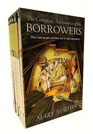 Cover art for The Complete Adventures of the Borrowers: 5-Book Paperback Box Set