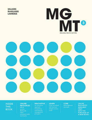 Cover art for MGMT3 with Student Resource Access 12 Months