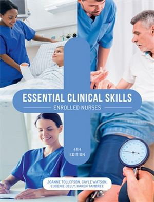 Cover art for Essential Clinical Skills Enrolled Nurses with Online Study Tools 12 Months