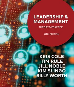 Cover art for Leadership & Management Theory and Practice 8th revised edition