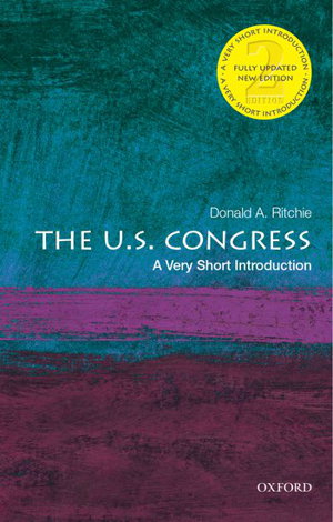 Cover art for The U.S. Congress: A Very Short Introduction