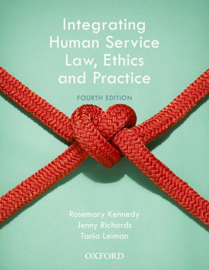 Cover art for Integrating Human Service Law, Ethics and Practice