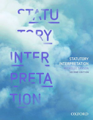 Cover art for Statutory Interpretation