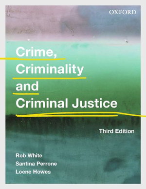 Cover art for Crime, Criminality and Criminal Justice