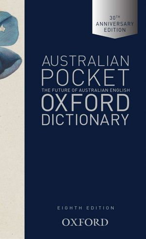 Cover art for Australian Pocket Oxford Dictionary