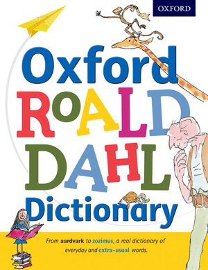 Cover art for Oxford Roald Dahl Dictionary