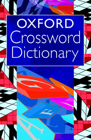 Cover art for Oxford Crossword Dictionary