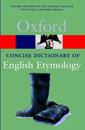 Cover art for The Concise Oxford Dictionary of English Etymology