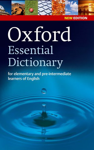 Cover art for Oxford Essential Dictionary for Elementary and pre-Intermediate Learners of English