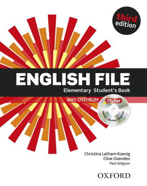 Cover art for English File third edition: Elementary: Student's Book with iTutor