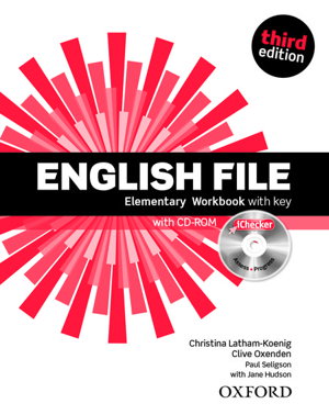 Cover art for English File third edition: Elementary: Workbook with iChecker with key