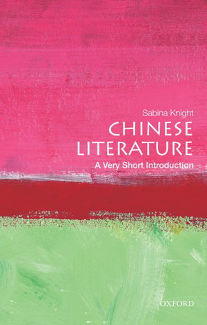 Cover art for Chinese Literature: A Very Short Introduction