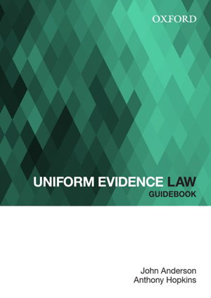 Cover art for Uniform Evidence Law Guidebook