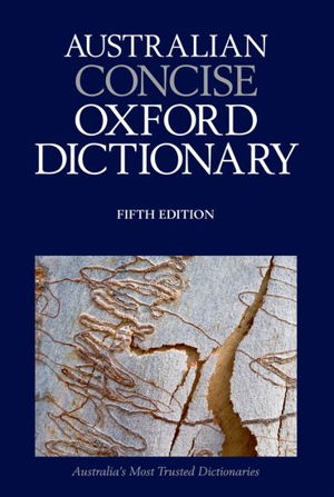 Cover art for Australian Concise Oxford Dictionary