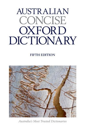 Cover art for Australian Concise Oxford Dictionary