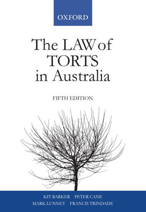 Cover art for The Law of Torts In Australia