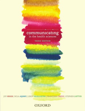 Cover art for Communicating in the Health Sciences, Third Edition