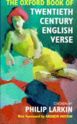Cover art for Oxford Book of Twentieth Century English Verse