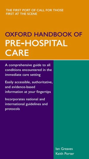 Cover art for Oxford Handbook of Pre-hospital Care