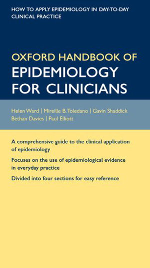 Cover art for Oxford Handbook of Epidemiology for Clinicians