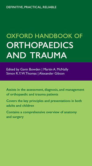 Cover art for Oxford Handbook of Orthopaedics and Trauma