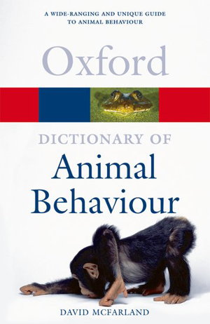 Cover art for A Dictionary of Animal Behaviour