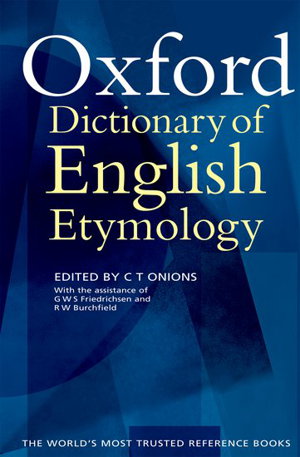 Cover art for The Oxford Dictionary of English Etymology