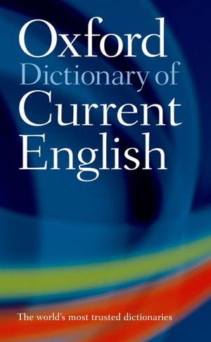 Cover art for Oxford Dictionary of Current English