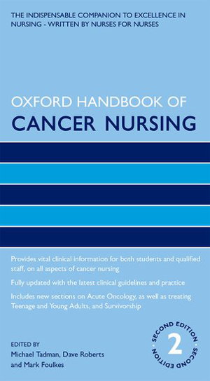 Cover art for Oxford Handbook of Cancer Nursing