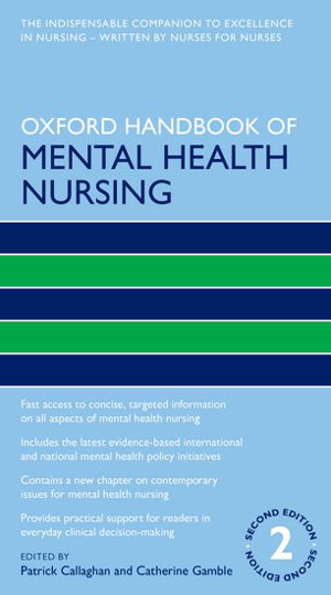 Cover art for Oxford Handbook of Mental Health Nursing