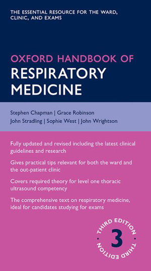 Cover art for Oxford Handbook of Respiratory Medicine