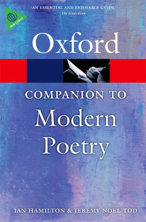 Cover art for The Oxford Companion to Modern Poetry in English