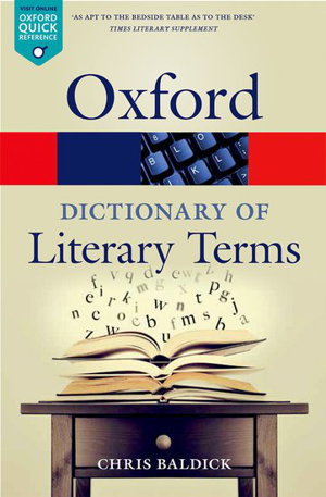 Cover art for Oxford Dictionary of Literary Terms