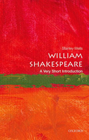 Cover art for William Shakespeare: A Very Short Introduction
