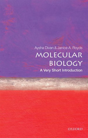Cover art for Molecular Biology A Very Short Introduction