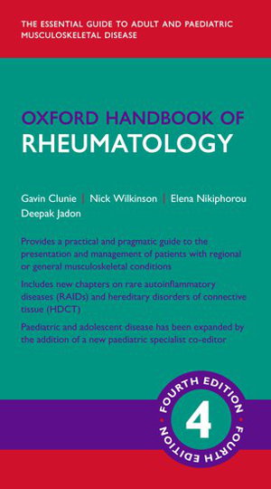 Cover art for Oxford Handbook of Rheumatology