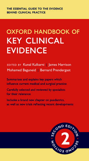 Cover art for Oxford Handbook of Key Clinical Evidence