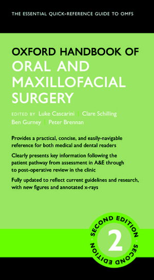 Cover art for Oxford Handbook of Oral and Maxillofacial Surgery