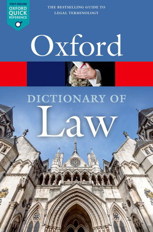 Cover art for A Dictionary of Law