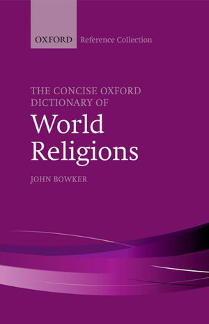 Cover art for The Concise Oxford Dictionary of World Religions