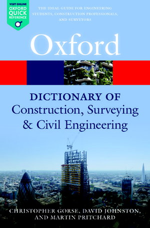 Cover art for A Dictionary of Construction, Surveying, and Civil Engineering