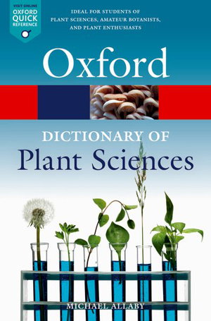 Cover art for A Dictionary of Plant Sciences
