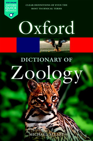 Cover art for A Dictionary of Zoology