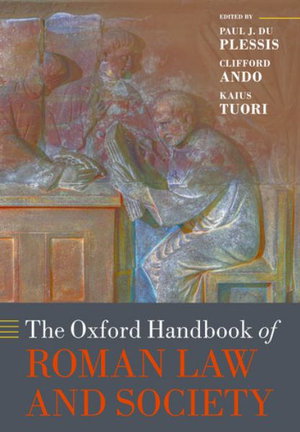 Cover art for The Oxford Handbook of Roman Law and Society