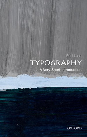 Cover art for Typography: A Very Short Introduction